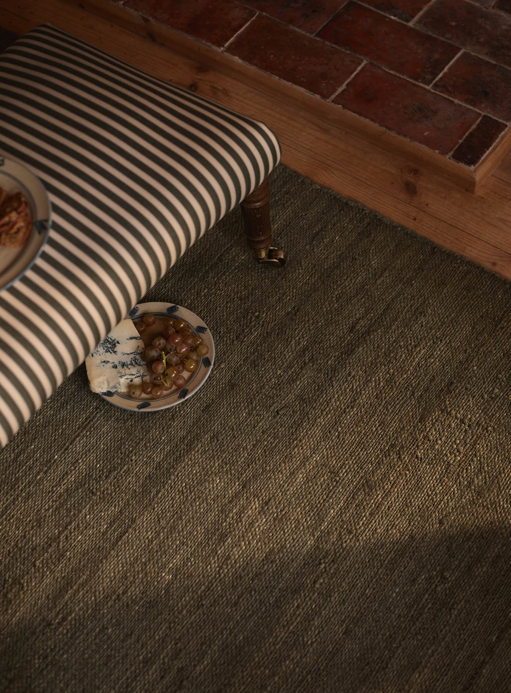 Otto Jute Rug, Olive
