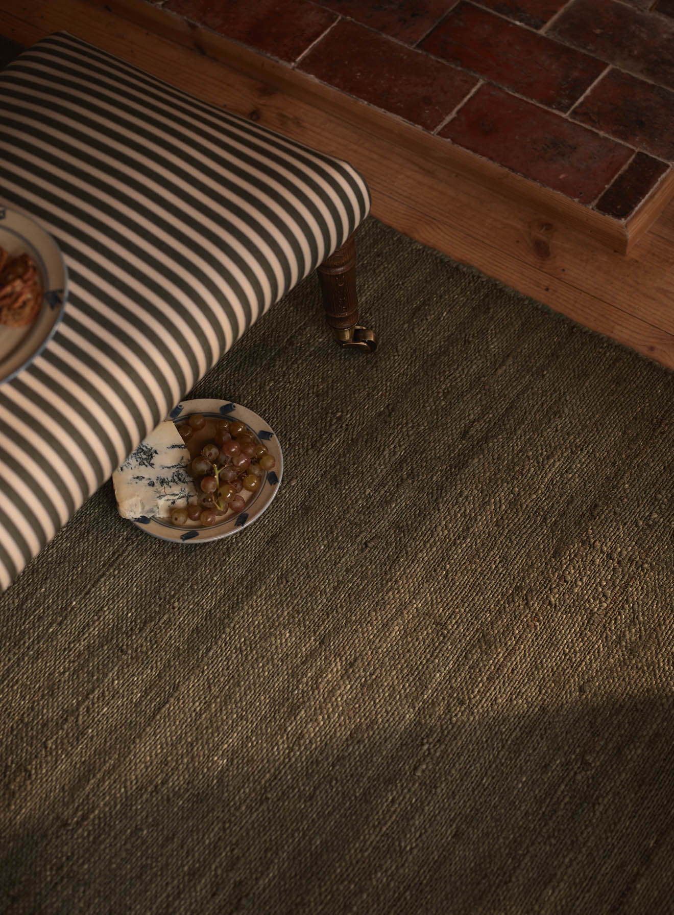 Otto Jute Rug, Olive