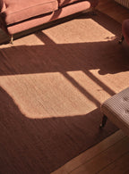 Otto Jute Rug, Rust