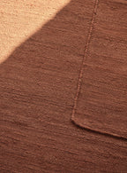Otto Jute Rug, Rust