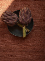 Otto Jute Rug, Rust