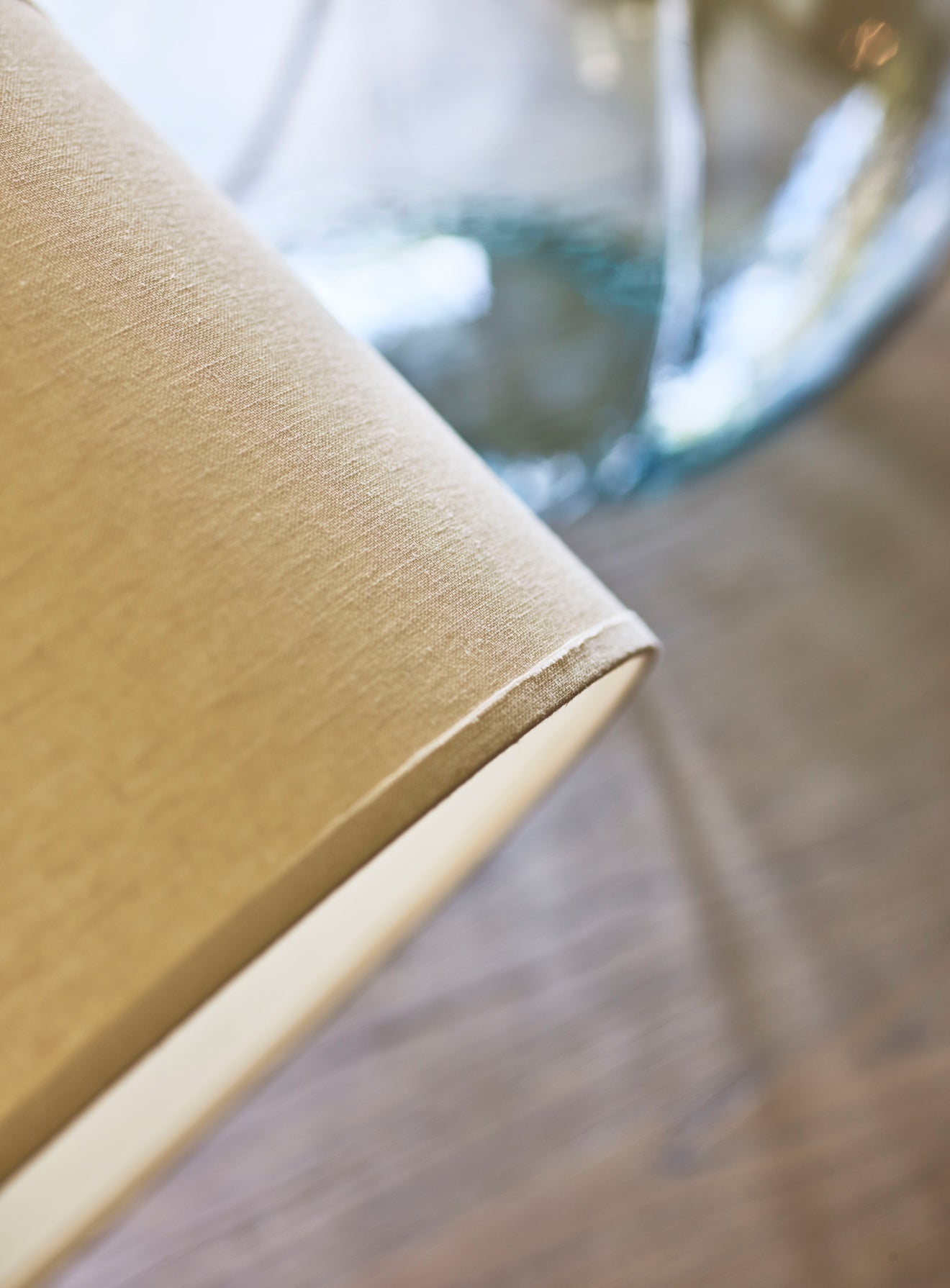 Natural Cotton Drum Shade, Large