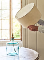 Natural Cotton Drum Shade, Large