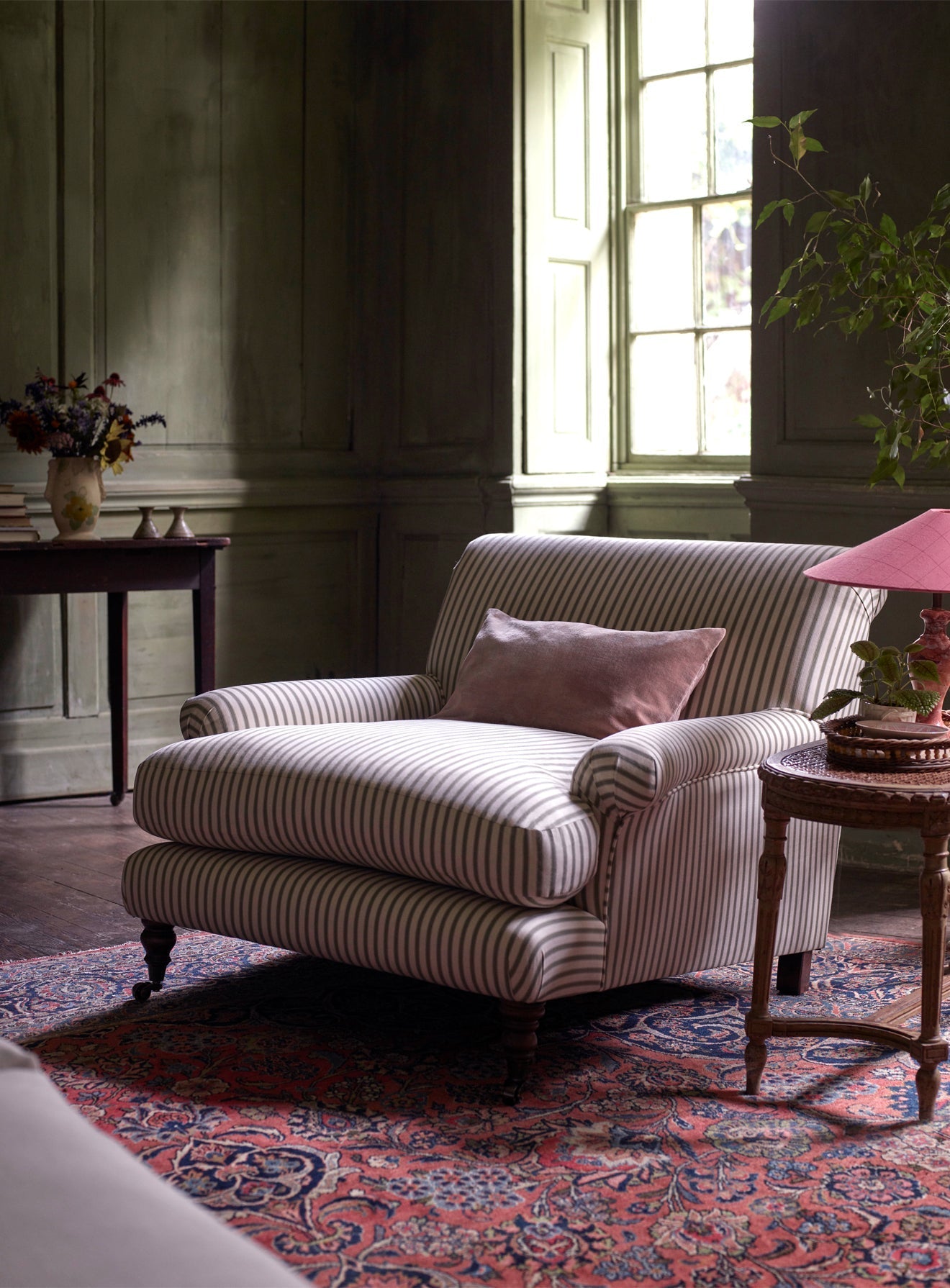 Remy Armchair, Straw Cotton