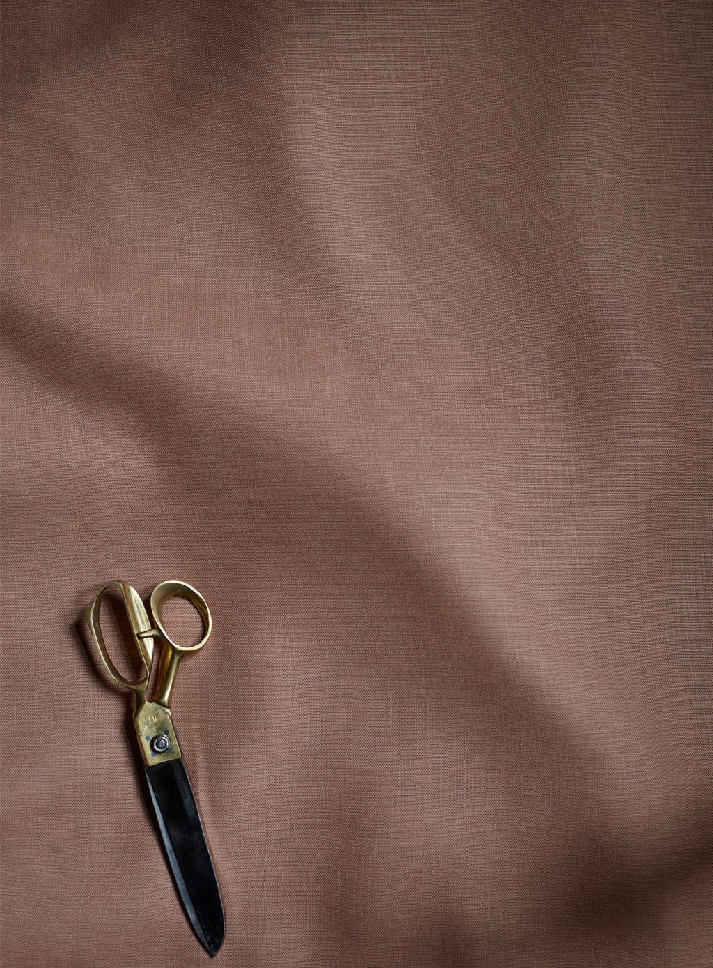 Freyer Footstool, Square, Plaster Pink Linen