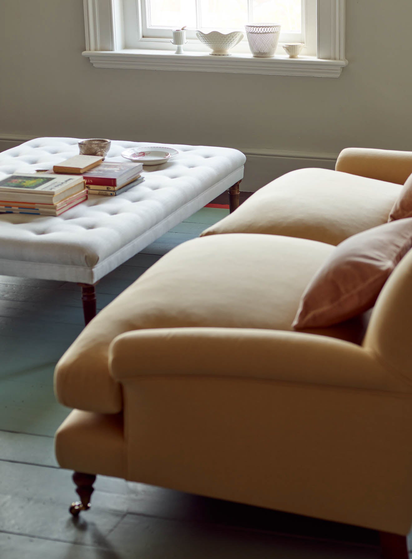 Remy Sofa, Three Seater, Soft Sage Cotton