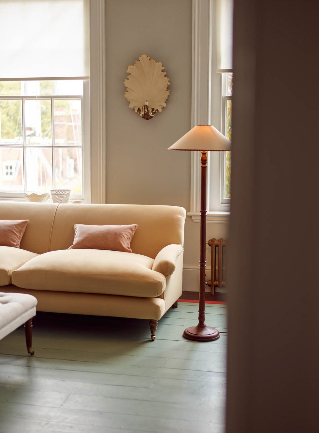 Remy Sofa, Three Seater, Parchment Cotton