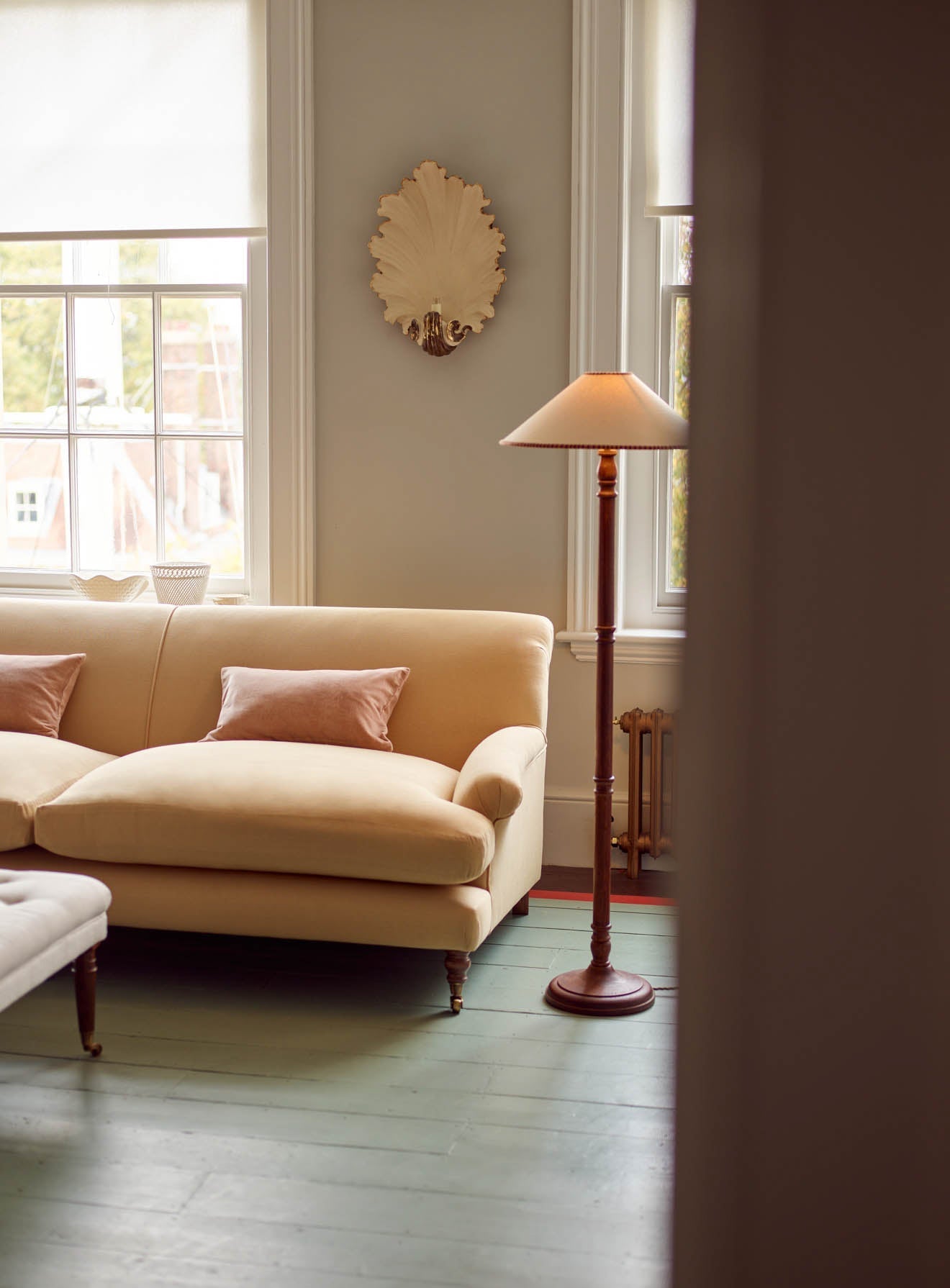 Remy Sofa, Three Seater, Parchment Cotton