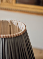 Bonnie Cotton Lampshade, Large, Soft Blue