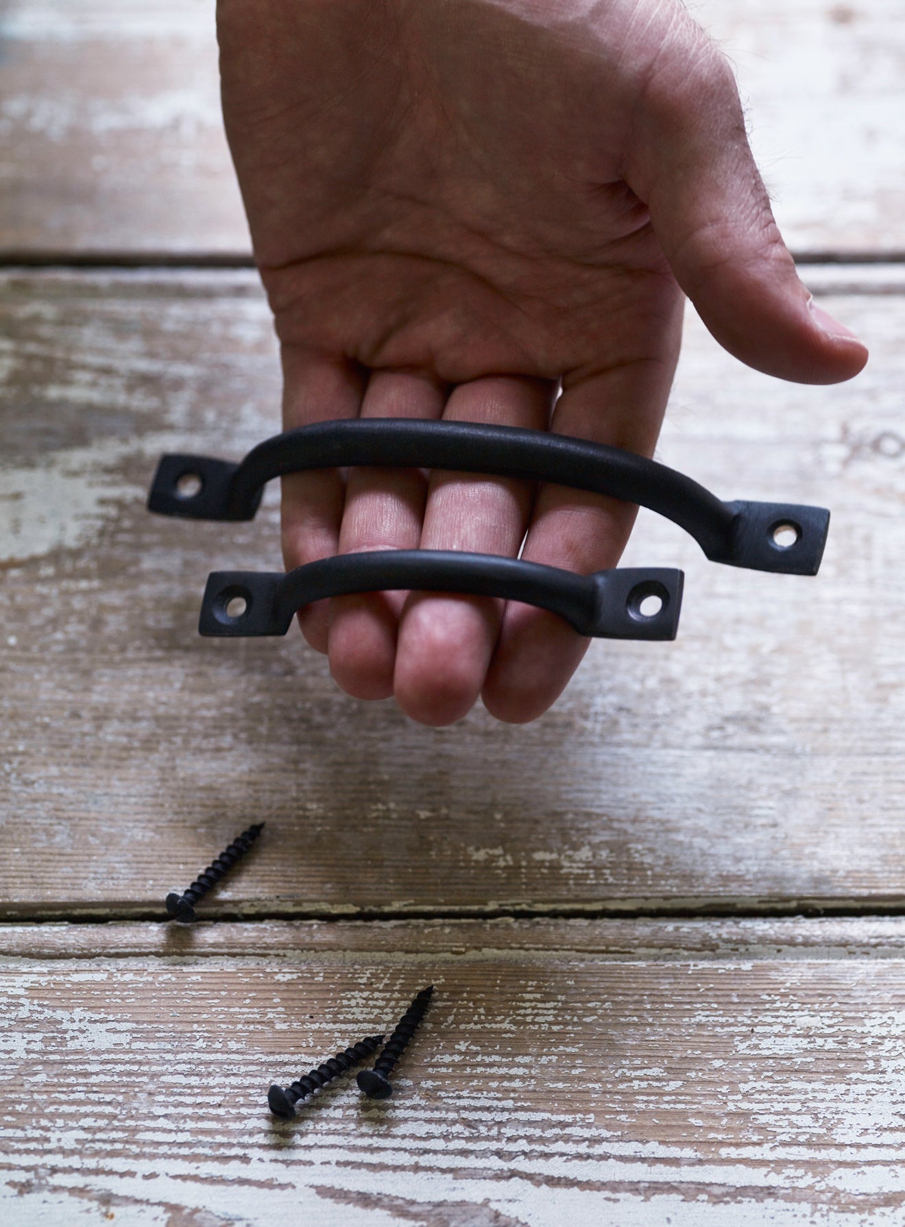 Sarson Blackened Pull Handle, Small