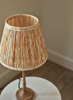 Shibori Silk Lampshade, Medium