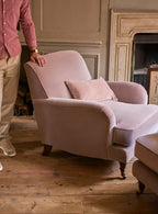 Velvet Cushion, Rose