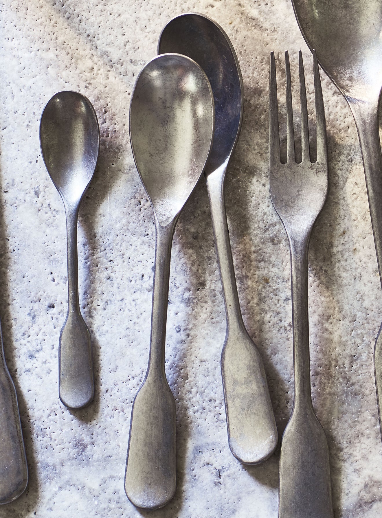 Vintage Satin Cutlery, Dessert Spoon