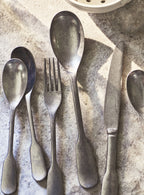 Vintage Satin Cutlery, Serving Spoon