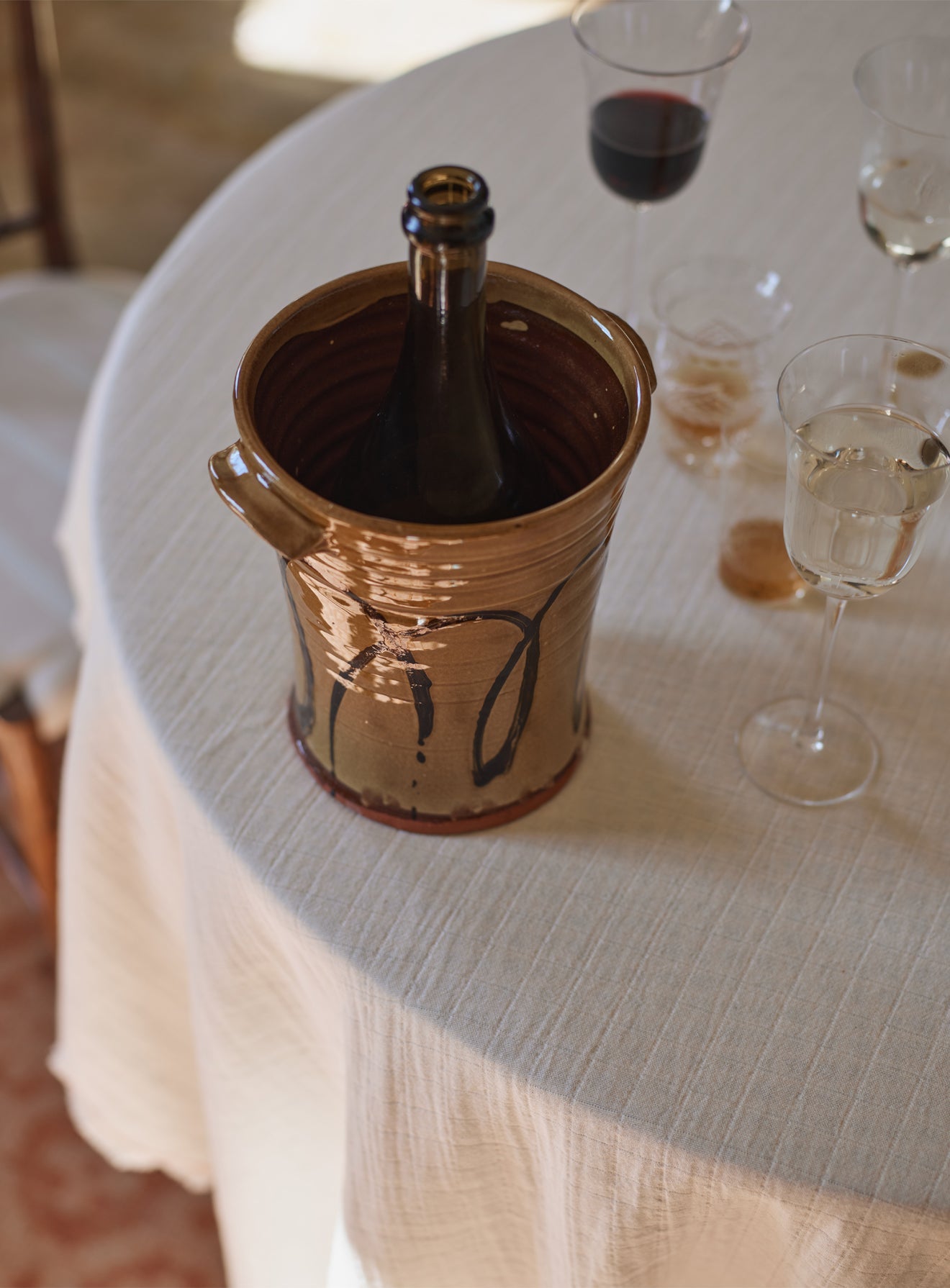 Handmade Terracotta Wine Cooler