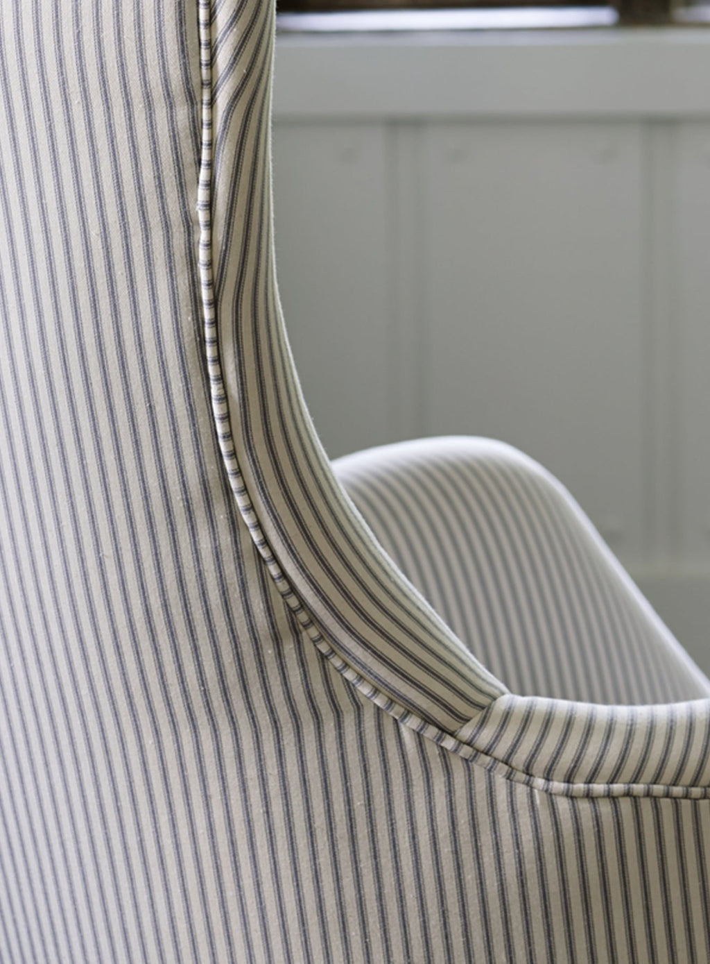 Prints & Weaves, Grey Ticking Stripe