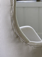 Prints & Weaves, Grey Ticking Stripe