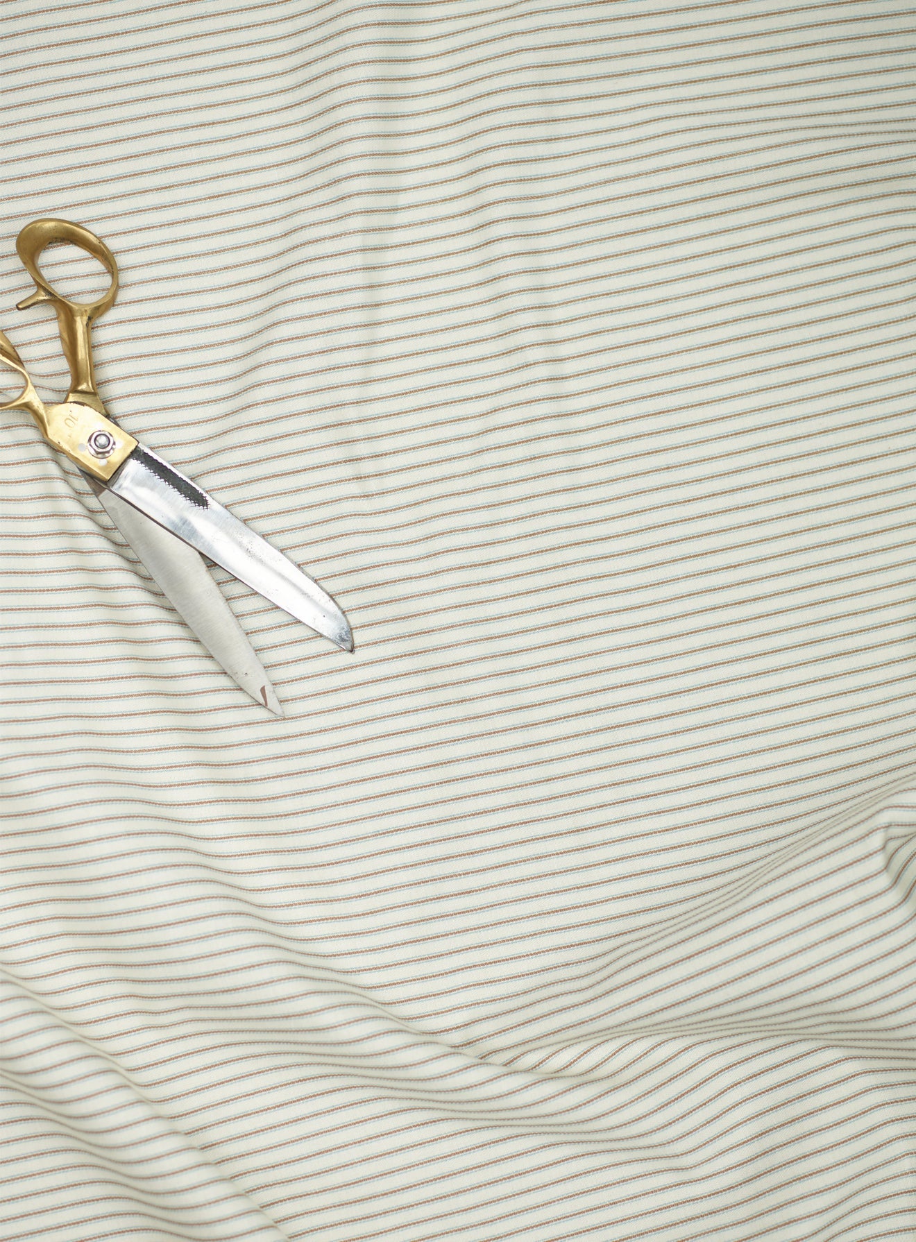 Mila Bed, Heritage Ochre Stripe